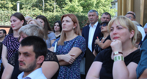 At the  mourning events in memory of Beslan terror act victims, September 3, 2015. Photo by Emma Marzoeva for the ‘Caucasian Knot’.