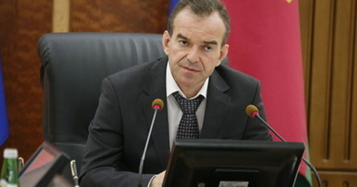 Veniamin Kondratiev. Photo: the press service of the regional administration