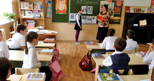 In one of the schools of Dagestan. Photo: http://flnka.ru/