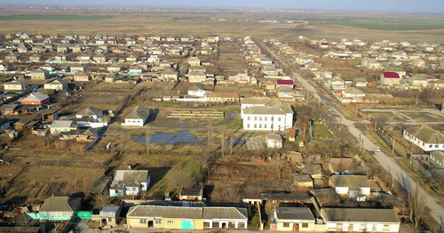 Village of Novy Kurush in the Khasavyurt District of Dagestan. Photo: http://flnka.ru/interview/784-novyy-kurush-zhivet-v-slozhnom-nacionalnom-i-religioznom-okruzhenii.html