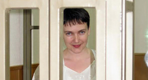 Nadezhda Savchenko. Photo by Konstantin Volgin for the ‘Caucasian Knot’. 