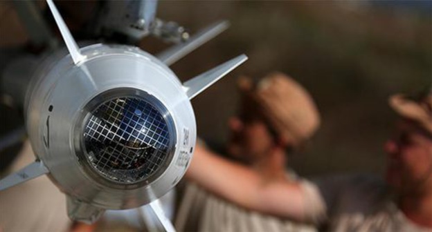 Air bomb. Photo: http://syria.mil.ru/photo/gallery.htm?id=25375@cmsPhotoGallery