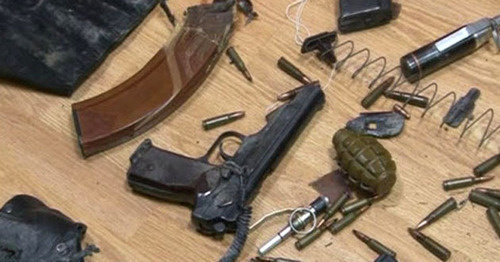 Firearm and ammunition. Photo http://nac.gov.ru/