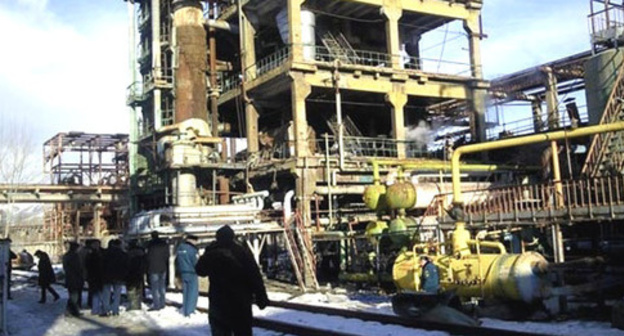 The chemical complex "Vanadzor-Khimprom". Photo: Faktinfo http://www.pastinfo.am/ru/node/6816