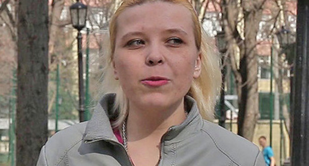 Darya Polyudova. Screenshot of a video by the user Open Russia http://www.youtube.com/watch?v=awVTP1AgjfI