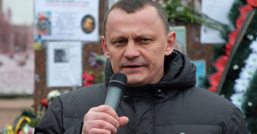 Nikolai Karpyuk. Screenshot from the video posted by Dionysius Kernich, https://www.youtube.com/watch?v=ACvDMAGuf5c