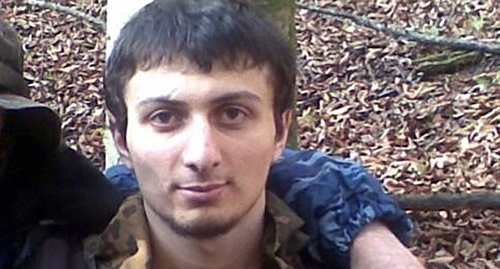 Beslan Makhauri. Photo: http://frontnews.ge/ge/news/7567-“ჩეჩნეთში--განხორციელებული--ტერაქტის-უკან--ძებნაში--მყოფი--ბესლან--მახაური-დგას”