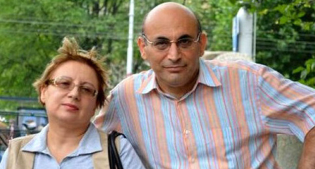 Arif Yunus and Leyla Yunus. Photo http://haqqin.az/news/50348