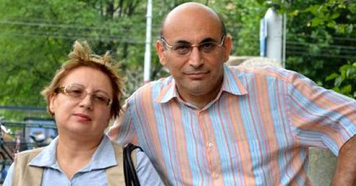 Arif Yunus and Leyla Yunus. Photo http://haqqin.az/news/50348
