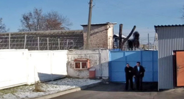 SIZO in Nalchik. Screenshot of a video by the user Caucasian Policy http://www.youtube.com/watch?v=VLXez5eqNNo