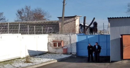 SIZO in Nalchik. Screenshot of a video by the user Caucasian Policy http://www.youtube.com/watch?v=VLXez5eqNNo