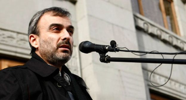 Zhirair Sefilyan, leader of "New Armenia" Front. Photo: PanARMENIAN Photo / Hrant Khachatryan