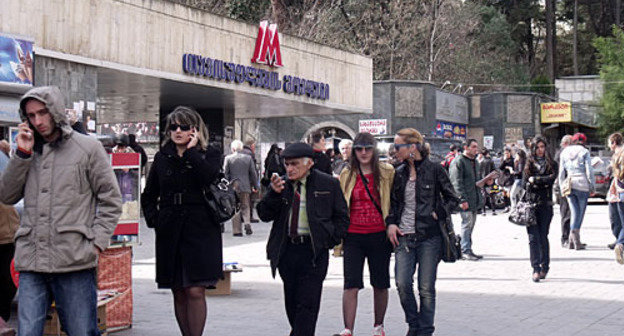 Georgia, Tbilisi, the square of Freedom, March 2010. Photo by the "Caucasian Knot"
