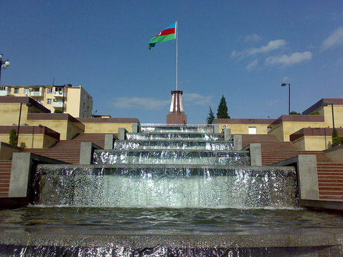 Azerbaijan, Baku, park in the Yasamal District. Photo by www.panoramio.com/photo/26107078