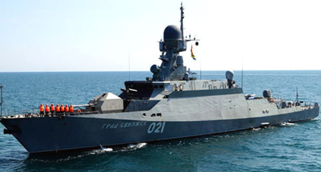 Small guided missile ship "Grad Sviyazhsk". Photo https://ru.wikipedia.org