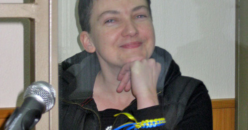 Nadezhda Savchenko in the Donetsk City Court, November 2, 2015. Photo by Konstantin Volgin for the ‘Caucasian Knot’. 
