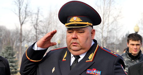 Arthur Akhmetkhanov, Minister of the Internal Affairs for North Ossetia. Photo https://15.mvd.ru/news/item/817667