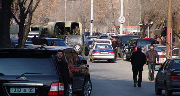 Armenia, Yerevan, March 1, 2008. Courtesy of oppositionists from Fact-Finding Group about March 1 Events