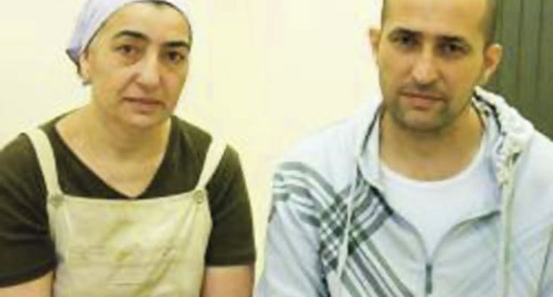 Malik and Khadizhat Gataev. Photo by the "Caucasian Knot"