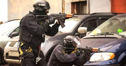 Law enforcers. Nalchik. Photo http://nac.gov.ru/"