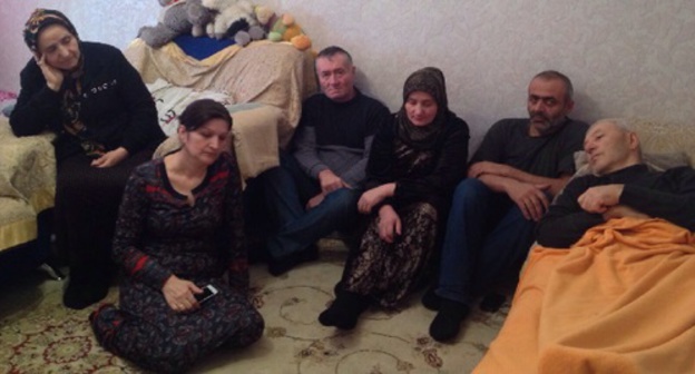 Hunger-strikers in Makhachkala. Photo by the advocate Sapiyat Magomedova