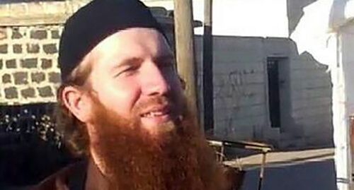 Abu Omar al-Shishani (Tarkhan Batirashvili). Photo:  https://chechensinsyria.wordpress.com/2014/02/22/syria-brief-guide-chechen-north-caucasian-factions-syria/