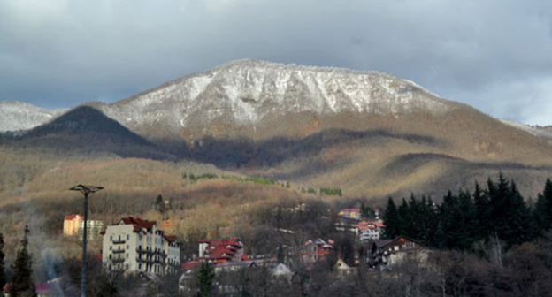 The resort of Krasnaya Polyana. Photo by Svetlana Kravchenko for the "Caucasian Knot"