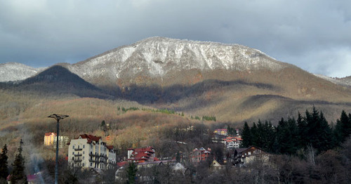 The resort of Krasnaya Polyana. Photo by Svetlana Kravchenko for the "Caucasian Knot"