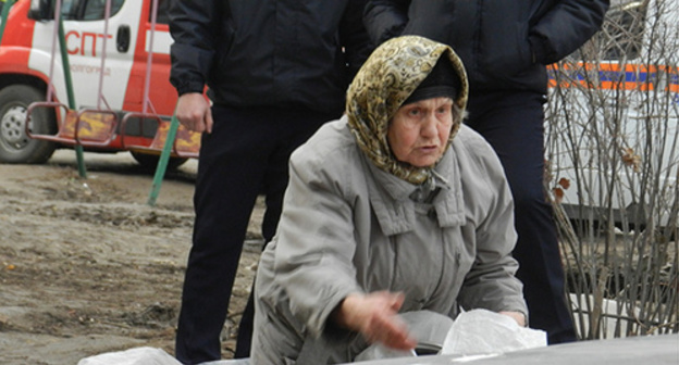 One of the tenants of the multi-storey building destroyed by an explosion in Volgograd. Photo by Tatyana Filimonova for the "Caucasian Knot"