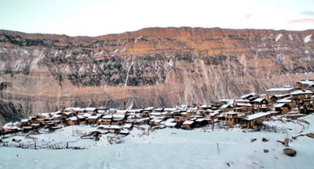 The village of Kvanada of the Tsumada District of Dagestan. Photo: Shamil Kuraev http://www.odnoselchane.ru/