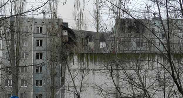 The multi-storey building collapsed in the explosion in Volgograd. Photo by Tatyana Filimonova for the "Caucasian Knot"