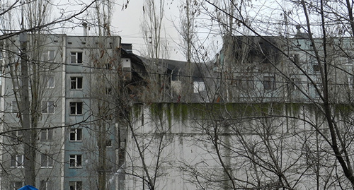 The multi-storey building collapsed in the explosion in Volgograd. Photo by Tatyana Filimonova for the "Caucasian Knot"