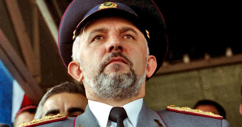 Aslan Maskhadov. Photo: Natalia Medvedeva https://ru.wikipedia.org
