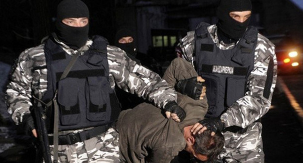 Detention. Photo: http://bloknot-rostov.ru/news/gruppu-terroristov-gotovivshikh-moshchnyy-vzryv-za-691292