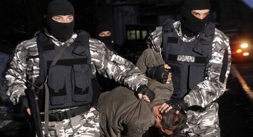 Detention. Photo: http://bloknot-rostov.ru/news/gruppu-terroristov-gotovivshikh-moshchnyy-vzryv-za-691292