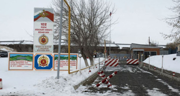 102nd Russian military base in Gyumri, Armenia. Photo: Sergey Khazov-Cassia (RFE/RL)