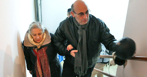Leyla and Arif Yunus. Photo by Aziz Karimov for the ‘Caucasian Knot’. 