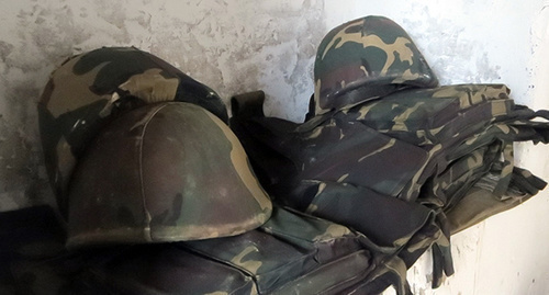 Military outfit. Nagorny Karabakh. Photo by Alvard Grigoryan for the ‘Caucasian Knot’. 