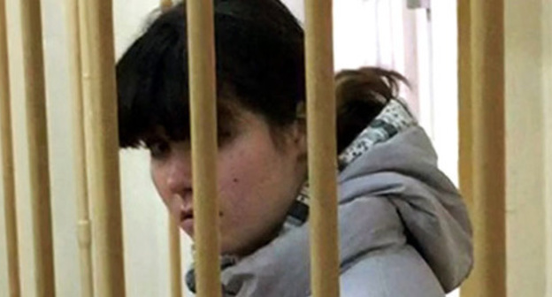 Alexandra Ivanova (Varvara Karaulova). Photo: the press service of the Lefortovo Court