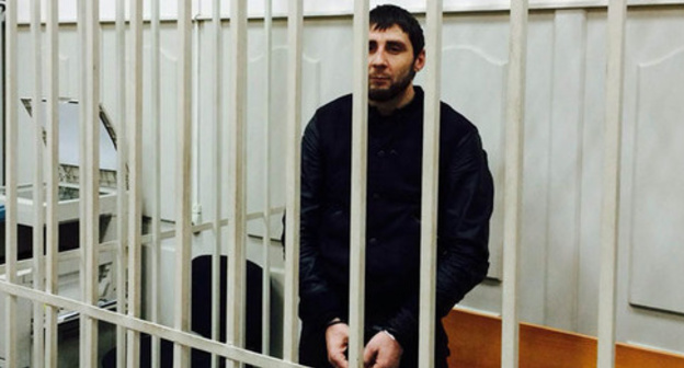 The defendant Zaur Dadaev. Photo by the "Caucasian Knot"