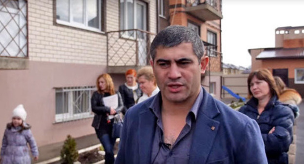 Murad Danelyan, tenant of No. 70 in Izmail Street, Krasnodar. Photo: http://bloknot-krasnodar.ru/