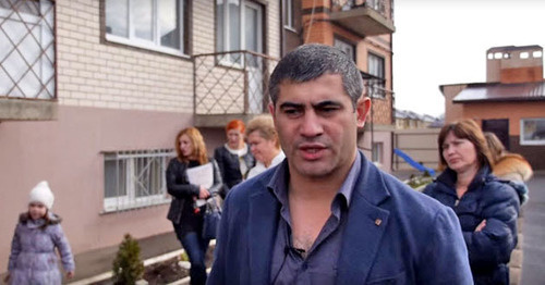 Murad Danelyan, tenant of No. 70 in Izmail Street, Krasnodar. Photo: http://bloknot-krasnodar.ru/