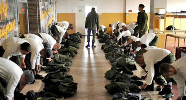 Conscripts. Photo: Mikhail Mordasov / Yugopolis