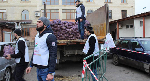 A charity action 04.03.2016. Photo by Magomed Tachiev for the "Caucasian Knot"