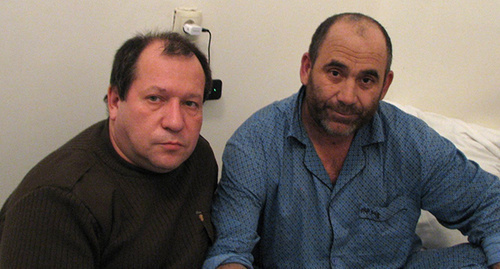 Igor Kalyapin (to the left) and Bashir Pliev. Photo: Igor Kalyapin's personal page at Facebook, https://www.facebook.com/profile.php?id=100001595183539