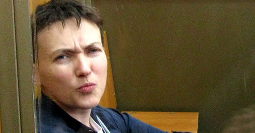 Nadezhda Savchenko in the Donetsk City Court before the  pronouncement of the verdict, March 22, 2016. Photo by Konstantin Volgin for the "Caucasian Knot"