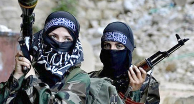 The militants of the Islamic State of Iraq and the Levant. Photo: http://www.polit.ru/news/2015/02/16/emirates/