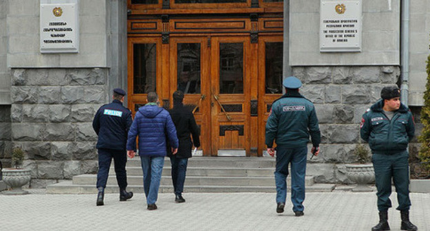 The General Prosecutor's Office of Armemia, Yerevan. Photo: http://www.panarmenian.net/m/rus/photoset/7380