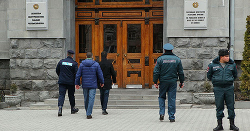 The General Prosecutor's Office of Armemia, Yerevan. Photo: http://www.panarmenian.net/m/rus/photoset/7380