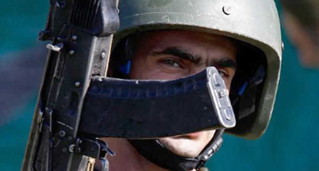 Special forces officer. Photo: © Vladimir Anosov, Yuga.ru, https://www.yuga.ru/news/393682/